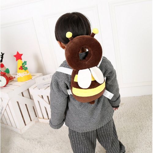  [아마존베스트]Hewnda Baby Toddlers Head Protective, Adjustable Infant Safety Pads for Baby Walkers Protective Head Cute Small bee