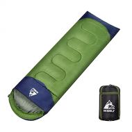 Hewolf Sleeping Bag 4 Season Warm & Cool Weather Waterproof Lightweight Compact Sleeping Bags for Adults and Kids,Hiking Backpacking Camping