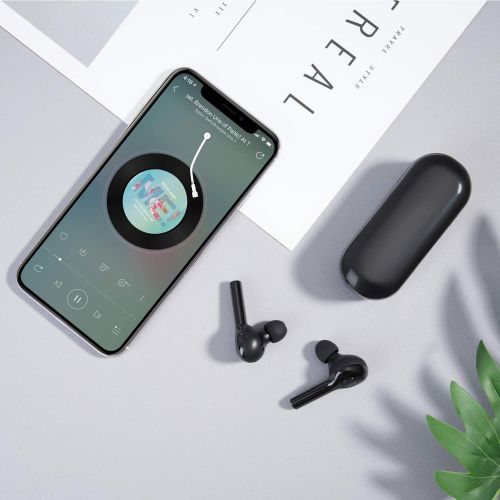  [아마존 핫딜]  [아마존핫딜]Hexdeer Bluetooth Earbuds  Wireless Headphones with Charging Pad  Bluetooth V5 in-Ear Running Headphones  Sweatproof Ear Pods with Case  Wide Compatibility  Sport Earbuds with