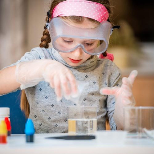  Hey! Play! Kids Science Kit-Lab Set to Create Solutions, Litmus Paper, and More-Great Fun and Educational STEM Learning Activity for Boys and Girls