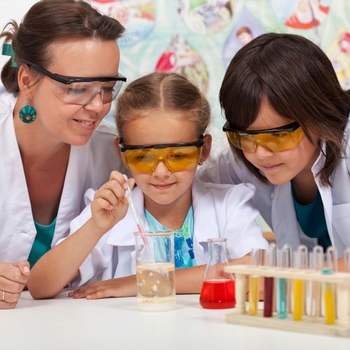  Hey! Play! Kids Science Kit-Lab Set to Create Solutions, Litmus Paper, and More-Great Fun and Educational STEM Learning Activity for Boys and Girls