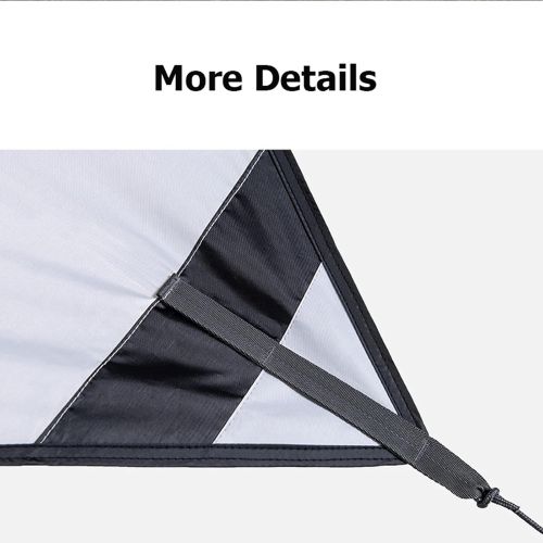  Hey Awning Lightweight Tent, Waterproof Camping Tarp, Multifunctional Waterproof Windproof Hammock Rain Fly Tent Tarp for Camping, Backpacking, Beach White