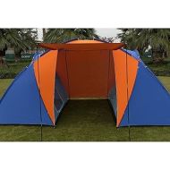 Hey Tent for 5-8 Person Large Camping Tent, 2 Bedroom Family Tent, Instant Tent Double Layer Waterproof for Backpacking Beach Picnic Outdoor