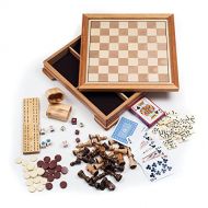 Hey! Play! Deluxe 7-in-1 Game Set - Chess - Backgammon Etc