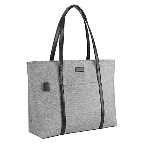  [아마존베스트]Heyrtz Laptop Tote Purse Large, Business Women Work Bag Teacher Tote Bag Many Pockets