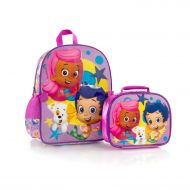 Heys New Bubble Guppies Backpack with Lunch Bag for Kids - 15 Inch