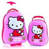 Heys America Hello Kitty Kids 2 Pc Luggage Set -18 Carry On Luggage & 12 Backpack
