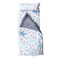 Hi Sprout Kids Toddler Lightweight and Soft Nap Mat- Minky Dot& Cotton-Stars