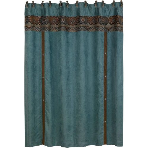  HiEnd Accents Del Rio Western Shower Curtain