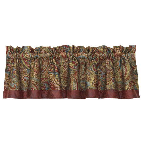  HiEnd Accents San Angelo Paisley Western Valance