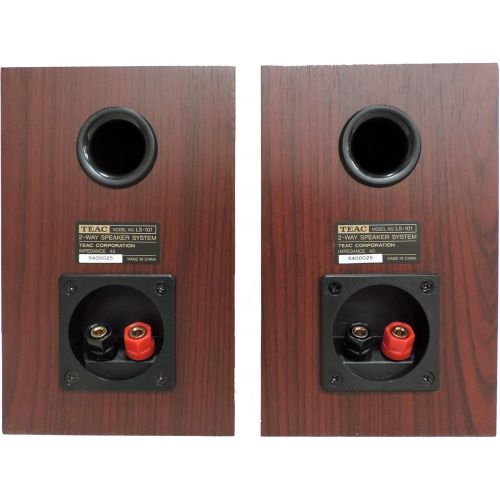  Hi-Fi Heaven TEAC LS-101 2-Way Bookshelf Speaker System, Cherry