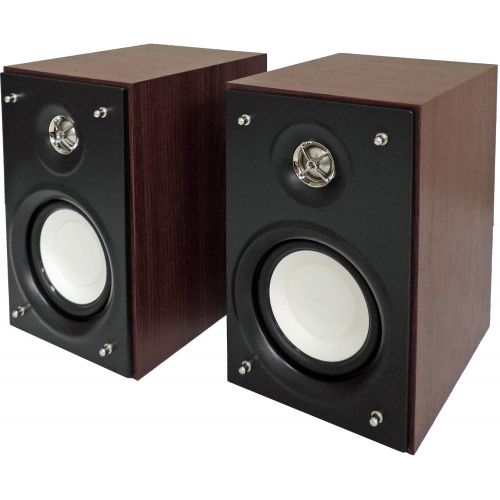  Hi-Fi Heaven TEAC LS-101 2-Way Bookshelf Speaker System, Cherry