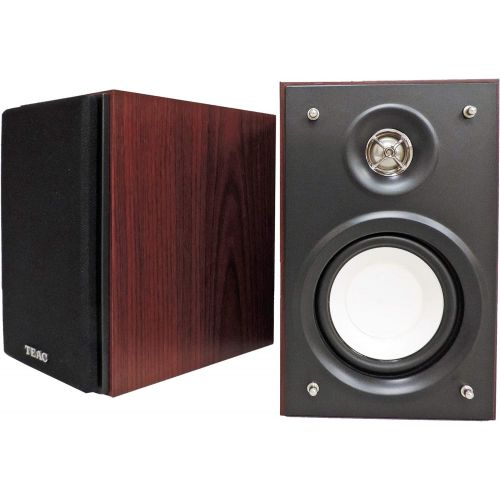  Hi-Fi Heaven TEAC LS-101 2-Way Bookshelf Speaker System, Cherry