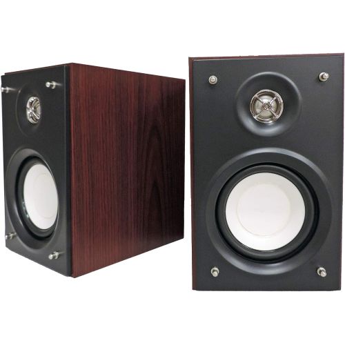  Hi-Fi Heaven TEAC LS-101 2-Way Bookshelf Speaker System, Cherry