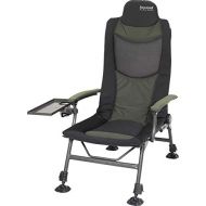 [아마존베스트]Anaconda Unisex - Adult Moon Breaker Carp Chair (Carp Chair/Camping Chair) Black Grey Green Seat Size: 54 x 53 cm Approx.