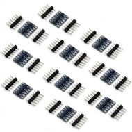 [아마존베스트]HiLetgo 10pcs 4 Channels IIC I2C Logic Level Converter Bi-Directional 3.3V-5V Shifter Module for Arduino