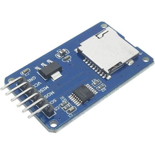  [아마존베스트]HiLetgo 5pcs Micro SD TF Card Adater Reader Module 6Pin SPI Interface Driver Module with chip Level Conversion for Arduino UNO R3 MEGA 2560 Due