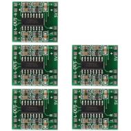 [아마존베스트]HiLetgo 5pcs PAM8403 2x 3W Mini Digital Power Amplifier Board AMP Class D 2.5-5V Input
