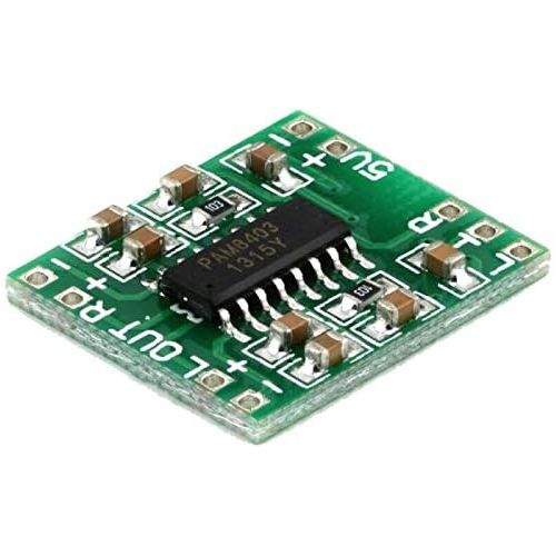  [아마존베스트]HiLetgo 5pcs PAM8403 2x 3W Mini Digital Power Amplifier Board AMP Class D 2.5-5V Input