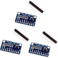 HiLetgo 3pcs ADS1115 16 Bit 16 Byte 4 Channel I2C IIC Analog-to-Digital ADC PGA Converter with Programmable Gain Amplifier High Precision ADC Converter Development Board for Arduin