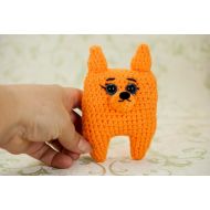 HiMyCraFt Orange fox gift for children toys Gift for kids toys Childs toy Small gifts birthday Gift for sister Orange gifts Kids gift Christmas gifts