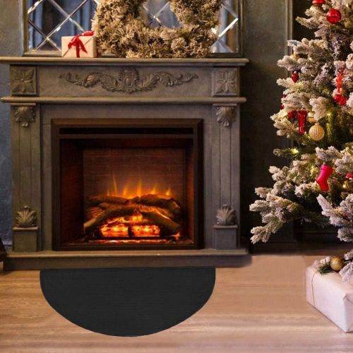  hi!SCI Fireplace Hearth Area Rug (60x105CM)