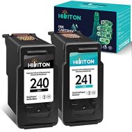 HibiTon Remanufactured Ink Cartridge Replacement for Canon 240 240XL Black 241 241XL Color PG-240XL CL-241XL for Pixma MG3220 MG3600 MG3620 TS5120 MG3222 MX432 MG3122 MG2120 MX452