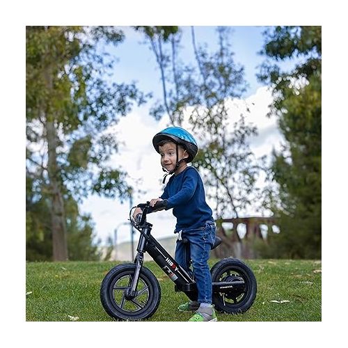  Hiboy Electric Bike for Kids, 12 Inch Electric Balance Bike for Kids Ages 2-5, 24v 150w Boys & Girls E Bike with Adjustable Seat