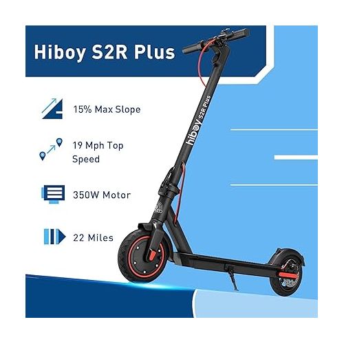  Hiboy S2/S2R Plus Electric Scooter, 8.5