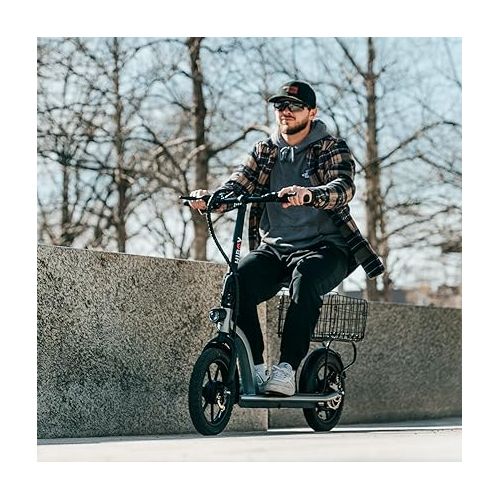  Hiboy Electric Scooter - Electric Scooter for Adults - 31 Miles Long Range & 22Mph Folding Commuter Electric Scooter - Fat Tire Electric Scooter(VE1 PRO/ECOM 14)