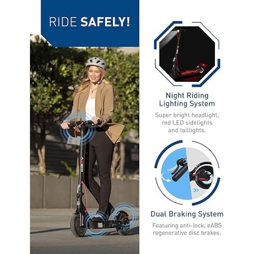  Hiboy KS4/KS4 Pro (Hiboy S2 Pro Upgraded Version) Electric Scooter Adults with 500W Motor (Ver. KS4 350W), 19 MPH 25 Miles Range (Ver. KS4 17 Miles), 8