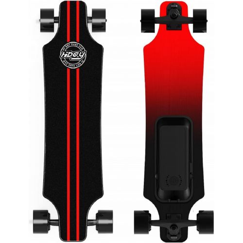  Hiboy S22 Electric Skateboard Dual Brushless Motor Longboard with 18.6MPH Top Speed, 12.5Miles Range and Remote Control for Commuters and College Students