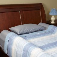 [아마존 핫딜] [아마존핫딜]Hiccapop [2-Pack] hiccapop Foam Bed Bumpers for Toddlers, Toddler Bed Rails with Water-Resistant Cover for Kids - Safety Side Pillow Pads
