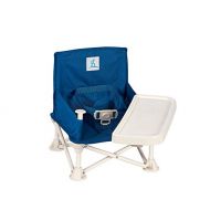 [아마존 핫딜] [아마존핫딜]Hiccapop hiccapop Omniboost Travel Booster Seat with Tray for Baby | Folding Portable High Chair for Eating, Camping, Beach, Lawn, Grandma’s | Tip-Free Design Straps to Kitchen Chairs - Go-