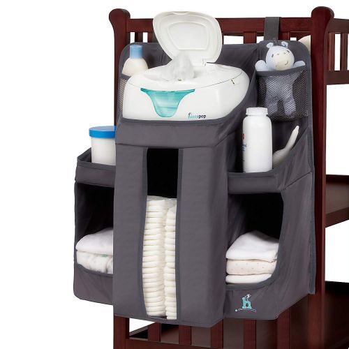  [아마존베스트]Hiccapop hiccapop Nursery Organizer and Baby Diaper Caddy | Hanging Diaper Organization Storage for Baby...