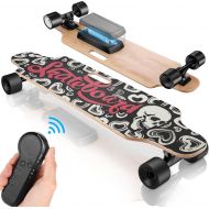 Hicient Electric Skateboard for Adults with Wireless Remote Skateboard Electric Longboard for Youths