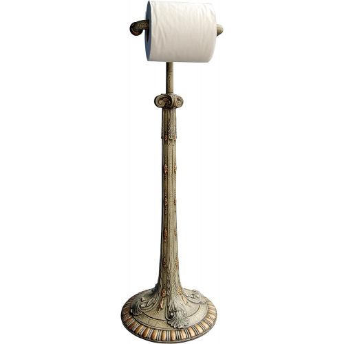  Hickory Manor House HM9812 VA Standing Acanthus Toliet Paper Holder/Verona