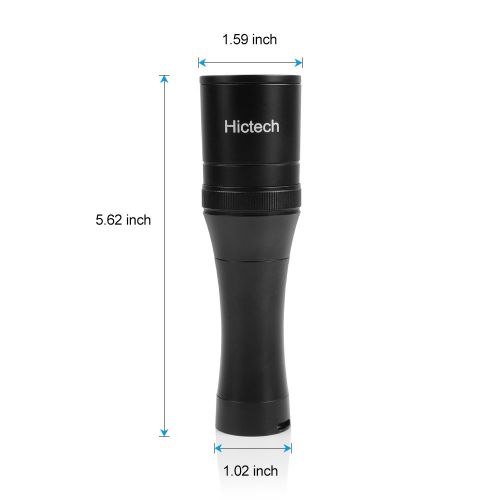  LED Flashlight, Hictech 1000 lm Xml - L2 Scuba Dive Diving LED Flashlight Torch 100 m Underwater Waterproof Submarine Light Fishing Handheld Torch (included Rechargeable and Charge