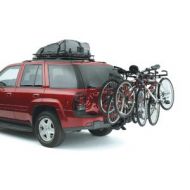 Hidden Hitch Class III Bike Rack - Universal - Black Bike Carrier, 3 Bike, Fixed Position, 2 Sq. Receiver Mount.