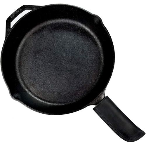  Hide & Drink, Leather Hot Handle Panhandle Potholder Double Layered Double Stitched Cookware Slides On/Off Easily onto Metal Skillet Grips Handmade Includes 101 Year Warranty :: Ch