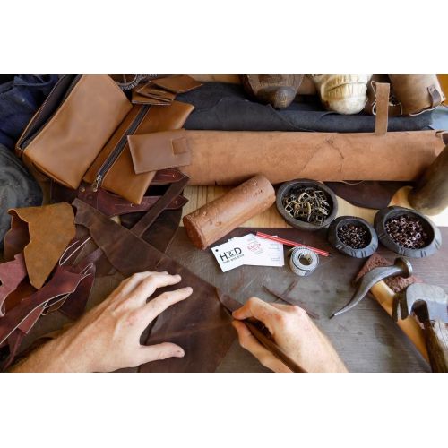  [아마존베스트]Hide & Drink, Durable Leather Hatchet Head Sheath Holster for 1.5 in. Belts, Axe Case, Blade Cover, Lumberjack Outdoors Work Essentials, Handmade Includes 101 Year Warranty :: Bour