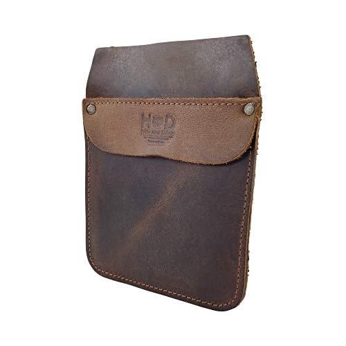  [아마존베스트]Hide & Drink, Durable Leather Work Pocket Organizer for Tools / Pens, Jeans Back Pocket Quick Grab Carry Job Tools, Office & Work Essentials Handmade Includes 101 Year Warranty ::