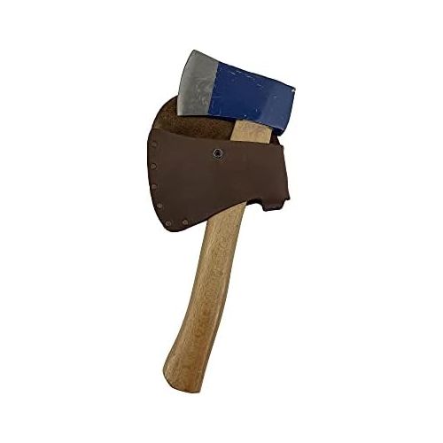  [아마존베스트]Hide & Drink, Rustic Durable Leather Hatchet Head Sheath Holster for 1.5 in. Belts, Axe Case, Blade Cover, Lumberjack Outdoors Work Essentials, Handmade Includes 101 Year Warranty