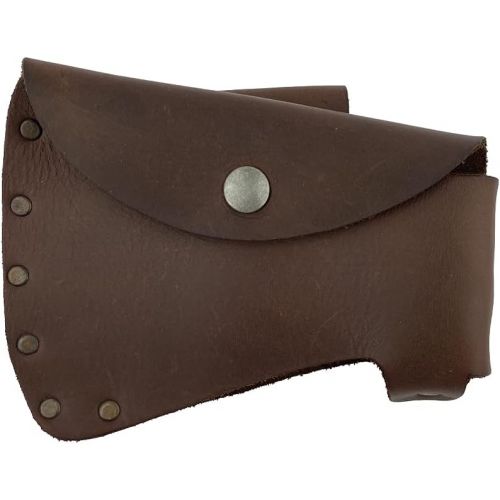  [아마존베스트]Hide & Drink, Rustic Durable Leather Hatchet Head Sheath Holster for 1.5 in. Belts, Axe Case, Blade Cover, Lumberjack Outdoors Work Essentials, Handmade Includes 101 Year Warranty