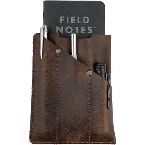  [아마존베스트]Hide & Drink, Rustic Durable Leather Multitool Pocket Pouch, Classic Multipurpose Bag, Compact Organizer, Camping Accessories, Everyday Carry, Handmade Includes 101 Year Warranty :