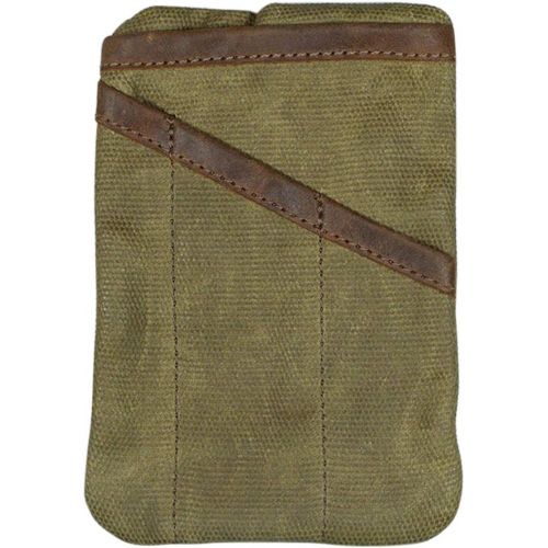  Hide & Drink, Waxed Canvas Multitool Pocket Pouch, Compact Multipurpose Zippered Bag, Mini Camping Tool Case, Organizer, Travel & Commuter Essentials, Handmade Includes 101 Year Wa