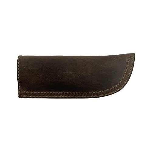  [아마존베스트]Hide & Drink, Leather Hot Handle, Panhandle Potholder, Double Layered Stitched, Slides On/Off Easily onto Metal Skillet Grips, Essential Cookware Handmade Includes 101 Year Warrant