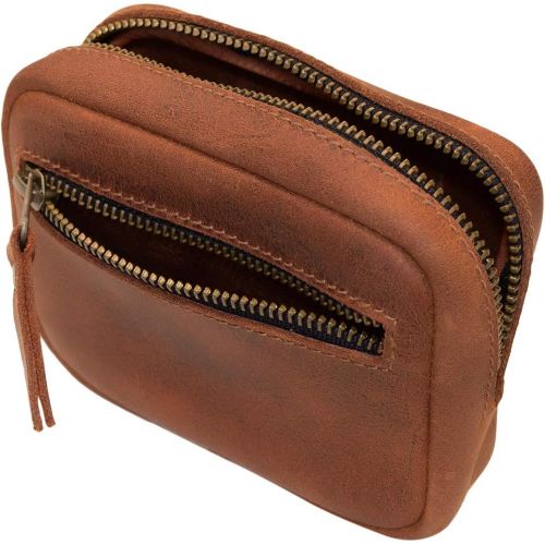  Hide & Drink, Leather Camera Case, Holder Bag, Protector, Photographer & Videographer Accessories, Handmade Includes 101 Year Warranty :: Bourbon Brown