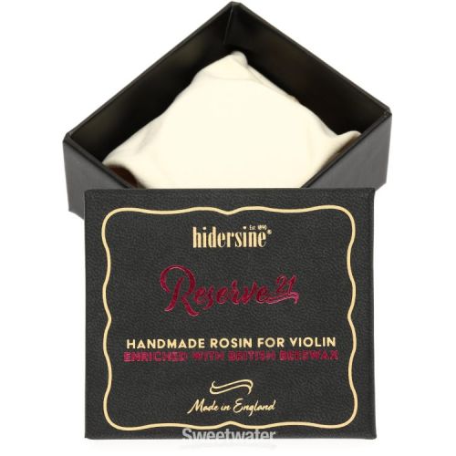  Hidersine Reserve21 Violin Rosin with British Beeswax - LIght