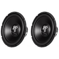 Hifonics HFX12D4 12-Inch 1600 Watt HF Series Dual 4 Ohm Car Subwoofers, Pair of 2